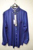 *Kirkland Traditional Fit Blue Shirt Size: 16 collar