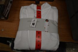 *Carole Hochman White Fleece Dressing Gown Size: M