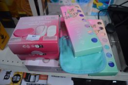 *Heated Wrap, Travel Hairbrush, and Makeup Mirror