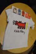 Keith Haring T-Shirts Size: 7-8 years 3pk