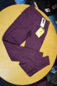 *Mondetta Purple High Waist Jacquard Leggings Size: S