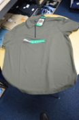 *Earnest Sewn Olive Quarter Zip T-Shirt Size: XL