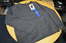 *Mondetta Grey Fleece Crewneck Sweatshirt Size: L