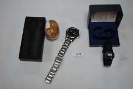 Biden Quartz Wristwatch, Timex Wristwatch, and a M