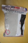 *32 Degrees Heat Grey Fleece Leggings 2pk