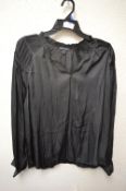 *Hilary Radley Black Blouse Size: L