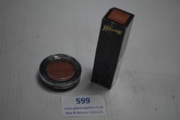 Barry M Velvet Lipstick, and Max Factor Eye Shadow