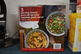 *3pc Serving Bowl Set