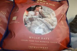 *Dreamland Large Faux Fur Heated Throw