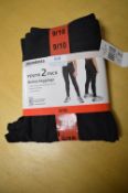 Youth’s Active Leggings 2pk Size: 9-10 years
