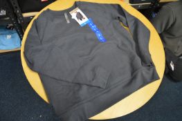 *Mondetta Grey Fleece Crewneck Sweatshirt Size: L