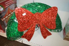 *LED Christmas Bow Decoration