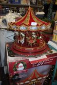 *LED Musical Christmas Carousel