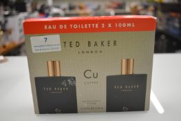 *Ted Baker Cu Copper Eau de Toilette for Him 100ml 2pk