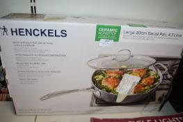 *Henckels 30cm Non-Stick Saute Pan with Lid