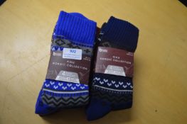 *7 Pairs of Kiku Nordic Collection Boot Socks