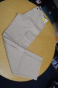 *Buffalo Tan High Rise Cargo Trousers Size: 10