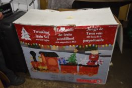 *Twinkling Christmas Train Set