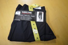 *Kirkland Signature Women’s Travel Trousers Size: 6