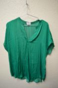 *Hilary Radley Green Blouse Size: M
