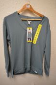 *Orvis Women’s Blue Grey V-Neck Jumper Size: S