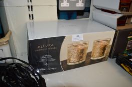 *Allura Sparkling LED Scented Candles