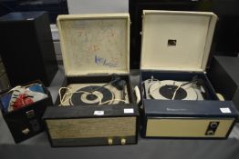 Fidelity and Dansette Record Players, and a Case o