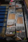 *Four Packs of Golden Select Vinyl Plank Flooring (toasted almond)