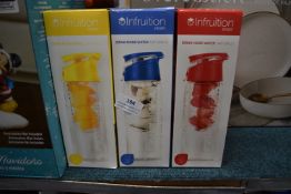 Three Infruition Sport Water Bottles