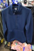*32 Degrees Heat Women’s Blue Zip Top Size: S