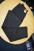 *Buffalo Black High Rise Cargo Trousers Size: 12