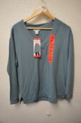 *Orvis Women’s Blue Grey V-Neck Jumper Size: M