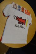 Keith Haring T-Shirts Size: 7-8 years 3pk