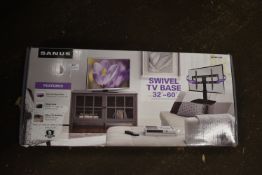 *Sanus Swivel TV Base 32”-60” up to 27.2kg/60lbs