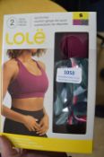 *Lole Sports Bra Size: S 2pk