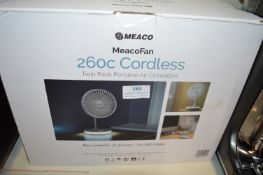 *Meaco Cordless Fans 2pk
