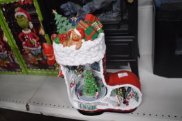 *Musical Christmas Boot