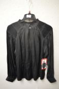 *Hilary Radley Black Long Sleeve Blouse Size: M