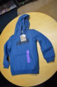Puma Kids Hoodie Blue Hoodie Size: 5-6 years