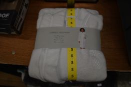 *Carole Hochman White Fleece Dressing Gown Size: S