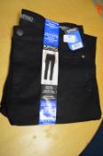 *Buffalo Black High Rise Cargo Trousers Size: 14