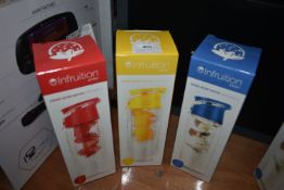 Three Infruition Sport Water Bottle