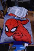 *Marvel Spiderman Character Pillow and Oversized Throw