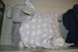 *Little Miracles Snuggle Me Too Elephant & Blanket Set