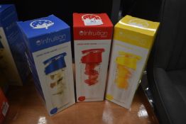 Three Infruition Sport Water Bottle