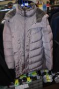 *Andrew Marc Pink Hooded Puffer Jacket Size: XL