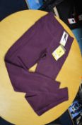 *Mondetta Purple High Waist Jacquard Leggings Size: S