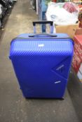 *American Tourister Large Blue Suitcase