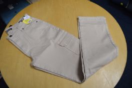 *Buffalo Tan High Rise Cargo Trousers Size: 10