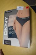 *DKNY Seamless Rib Bikini Briefs Size: M 4pk